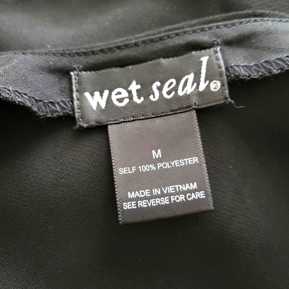Wet Seal Slip Top / Sexy Low Back / Size Medium - Picture 4 of 4